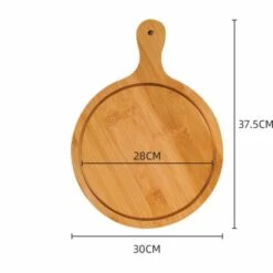 MACARON Planche à Pizza En Bambou 30 Cm, Planche à Pizza Ronde En Bois Pour Pizzas Et Tartes Flambées, Avec Poignée Pour La Cuisson Des Pizzas, Du Pain, De La Coupe Des Fruits, Des Légumes, Du Fromage LO-Ron -Four à pizza Soldes 2022 59164224 2