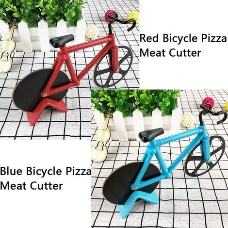 GALOZZOIT 2pcs Anti-adhésif En Acier Inoxydable Roulette à Pizza Vélo Découpe-Pizza, Décoration Idéale Et Cadeau 5 GALOZZOIT 2pcs Anti-adhésif En Acier Inoxydable Roulette à Pizza Vélo Découpe-Pizza, Décoration Idéale Et Cadeau – Image 3