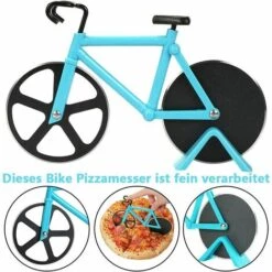 GALOZZOIT 2pcs Anti-adhésif En Acier Inoxydable Roulette à Pizza Vélo Découpe-Pizza, Décoration Idéale Et Cadeau 10 GALOZZOIT 2pcs Anti-adhésif En Acier Inoxydable Roulette à Pizza Vélo Découpe-Pizza, Décoration Idéale Et Cadeau -Four à pizza Soldes 2022 60000318 4