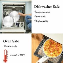 BENOBBY KIDS Plateaux De Four à Pizza En Acier Inoxydable Lot De 4, Ronde Anti-adhérent Plaques à Pizza 30 Cm, Plat à Pizza Robuste 10 BENOBBY KIDS Plateaux De Four à Pizza En Acier Inoxydable Lot De 4, Ronde Anti-adhérent Plaques à Pizza 30 Cm, Plat à Pizza Robuste -Four à pizza Soldes 2022 60416999 4