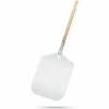 AOUGO Aluminum 12-inch Pelle à Pizza Avec Une Poignée En Bois