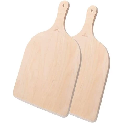 AOUGO Pelle à Pizza En Bois, Pizza Paddle Pour Les Pizzas, Tartes, Pain 3 AOUGO Pelle à Pizza En Bois, Pizza Paddle Pour Les Pizzas, Tartes, Pain