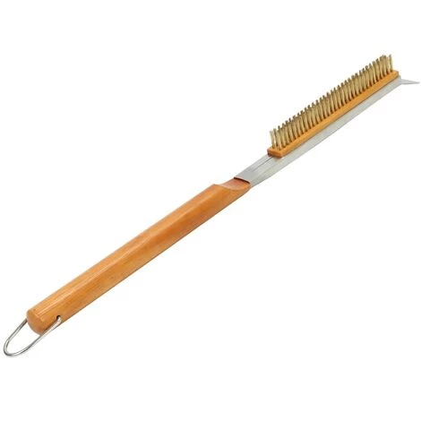 GRID COOL Brosse à Four, Brosse De Nettoyage En Fil De Cuivre Avec Grattoir, Nettoyage De La Grille Du Four 3 GRID COOL Brosse à Four, Brosse De Nettoyage En Fil De Cuivre Avec Grattoir, Nettoyage De La Grille Du Four