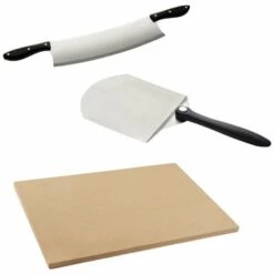 Pack Pizza NAPOLEON - Pierre Rectangulaire - Pelle - Couteau