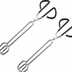 JOORRT Cuisine Longues En Acier Inoxydable Pour Barbecue, Grill, Cuisson, Pain, Maison, Extérieur 41cm 2Pcs -Four à pizza Soldes 2022 63519826 5