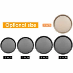 SINCèREETALI Moule à Pizza Antiadhésif, Moule à Pizza épaissi Et Approfondi Moule De Cuisson Ménager (9 Pouces) -Four à pizza Soldes 2022 63526437 3