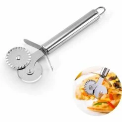 DONTODENT Roulette De Coupe-pizza, Coupe-pizza Professionnel - Cadeau De Roue De Pizza à Poignée Confortable