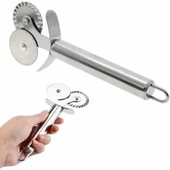 DONTODENT Roulette De Coupe-pizza, Coupe-pizza Professionnel - Cadeau De Roue De Pizza à Poignée Confortable -Four à pizza Soldes 2022 63694176 4