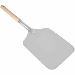 LTS FAFA Pelle à Pizza En Aluminium, 1 Pc Cuisine En Alliage D'aluminium Pelle à Pizza Boulangers Four Restaurant Pagaie Avec Bois