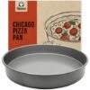 SINCèREETALI Plat à Pizza Rond Profond, 10 Pouces, Aluminium Anodisé Trempé, Ustensiles De Cuisine Pour Pizza, Tarte, Gateau -Four à pizza Soldes 2022 63815266 1