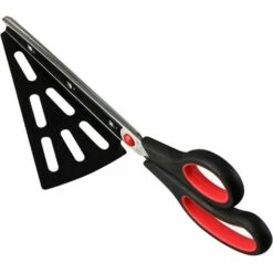 SINCèREETALI Ciseaux à Pizza En Acier Inoxydable De 28cm, Cuisine Cisailles En Ciseaux Avec Pelle Pizza Détachable, (Multi-fonction Pas Seulement Pour Pizza) Gadget De Cuisine