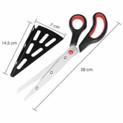 SINCèREETALI Ciseaux à Pizza En Acier Inoxydable De 28cm, Cuisine Cisailles En Ciseaux Avec Pelle Pizza Détachable, (Multi-fonction Pas Seulement Pour Pizza) Gadget De Cuisine -Four à pizza Soldes 2022 63818664 4