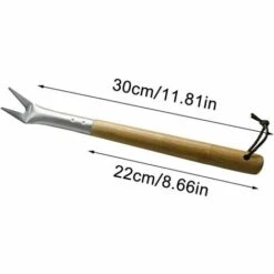 SINCèREETALI Essoreuse à Pizza En Aluminium De 11,8 Pouces, Crochet à Pizza Avec Manche En Bois Et Lanière, Outil De Rotation Léger Pour Essoreuse à Pizza, Accessoires Pour Four à Pâte à Pain -Four à pizza Soldes 2022 63819862 5