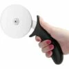 BARES Coupe Pizza, Roulette Pizza, Pizza Couteau Avec Lame En Acier Inoxydable, Manche En ABS, Lame De Diamètre 10 Cm Avec Serrage Réglable, Noir -Four à pizza Soldes 2022 64083158 1