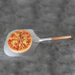CARILLONSàVENT Carivent - Pelle A Pizza - Spatule Professionnelle Cuisson Authentique - Pelle Pizza Haute Qualité - Pelle à Pizza Aluminium Et Bois -Four à pizza Soldes 2022 64139193 2