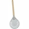 NAXUNNN 7/8/9 Pouces Perforé Pizza Tournant Peel,Pizza Pelle En Aluminium Manche En Bois Pelle À Pizza Paddle, Court Pizza Outil, Non Slip Poignée - 8 Pouces 40cm