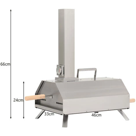 Four à Pizza Extérieur, Machine à Pizza, Four à Granulés De Pizza Avec Pierre à Pizza De 11 Pouces, Fer à Revêtement En Poudre,LBF 7 Four à Pizza Extérieur, Machine à Pizza, Four à Granulés De Pizza Avec Pierre à Pizza De 11 Pouces, Fer à Revêtement En Poudre,LBF – Image 5