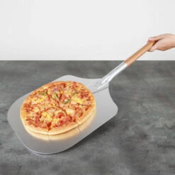 Pelle A Pizza - Spatule Professionnelle Cuisson Authentique - Pelle Pizza Haute Qualité - Pelle à Pizza Aluminium Et Bois 56Vingt -Four à pizza Soldes 2022 64941353 3