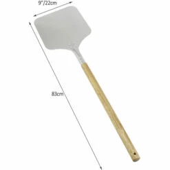 Pelle à Pizza Kukoo 22 Cm X 83 Cm Bois & Aluminium - Argent -Four à pizza Soldes 2022 65180466 4