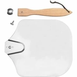 OSQI Pelle à Pizza, Poêle à Pizza En Métal En Aluminium, Spatule à Pizza Avec Manche En Bois Pliable, Pelle à Pizza Pour Four à Pizza, Pour Les Amateurs De Pâtisserie Maison Comme La Pizza, La Pâtisserie, La Pâte, Le Pain Et Les Gâteaux. -Four à pizza Soldes 2022 65503652 2