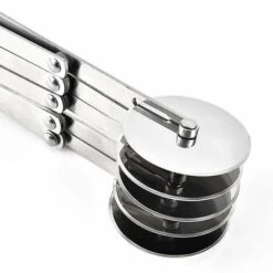 DONTODENT Coupe-pâte, Coupe-pizza En Acier Inoxydable 5 Roues Diviseur De Gâteau Réglable Pizza 9 DONTODENT Coupe-pâte, Coupe-pizza En Acier Inoxydable 5 Roues Diviseur De Gâteau Réglable Pizza -Four à pizza Soldes 2022 65607102 4