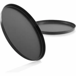 HELLO KITTY BAIN Plaque De Cuisson à Pizza Ronde - Ensemble De 2 Moules - 10,5 Pouces - Antiadhésif - Pour Four