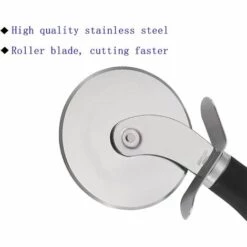 ABCRITAL Découpe Pizza Set, Roulette Pizza, Professionnel Coupe Pizza, Roulette à Pizza Pelle à Pizza, Pizza Couteau Avec Lame En Acier Inoxydable, Poignée Ergonomique En Matériau PP -Four à pizza Soldes 2022 65653042 3