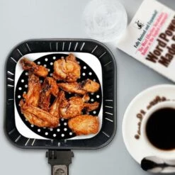 BF 8 Pouces Friteuse Ronde Tapis Silicone Antiadhésif Tapis Panier Réutilisable Noir 9 BF 8 Pouces Friteuse Ronde Tapis Silicone Antiadhésif Tapis Panier Réutilisable Noir -Four à pizza Soldes 2022 66021657 3