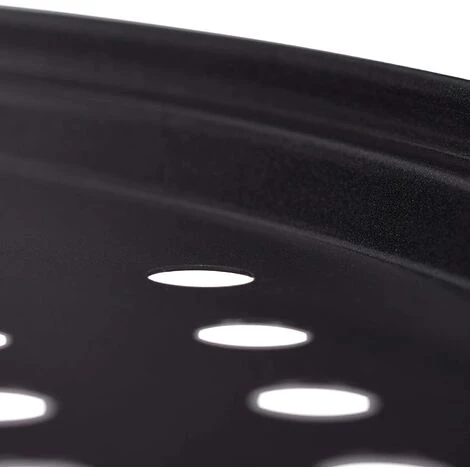 BF 2 Pièces Moule à Pizza Ronde Perforée Fond Antiadhésif Moule à Pizza 32 Cm De Diamètre Moule à Pizza En Acier Au Carbone Antiadhésif 6 BF 2 Pièces Moule à Pizza Ronde Perforée Fond Antiadhésif Moule à Pizza 32 Cm De Diamètre Moule à Pizza En Acier Au Carbone Antiadhésif – Image 4
