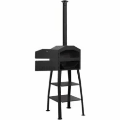 TRUE DEAL Four à Pizza D'extérieur Charbon De Bois 2 Pierres Réfractaires -Four à pizza Soldes 2022 67303834 2