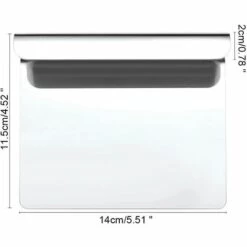 ENLENK Grattoir Multifonction En Acier Inoxydable Grattoir à Pizza Grattoir à Pâtisserie Crêpe Pelle à Pizza Aux Légumes -Four à pizza Soldes 2022 67677873 2