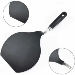 FLYME Spatule à Pizza Grande Spatule à Crêpes Ronde Résistante à La Chaleur Spatule En Nylon Facile à Utiliser Pour Crêpes, Pizzas, Gâteaux Et Omelettes -Four à pizza Soldes 2022 67812740 3