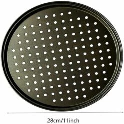 YIENJAOY AGILITY Poêle à Pizza Punch Acier Au Carbone Plat Four Perforé Multi-Usages Plaque à Pizzac Anti-adhérent Plaques à Pizza Utilisée Pour Pâtisserie, La Pizza, Le Gâteau, Les Sandwichs, Saucisse, Galettes -Four à pizza Soldes 2022 67902840 2