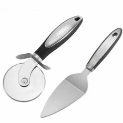 OYLDA Coupe-pizza En Acier Inoxydable, Pelle à Pizza
