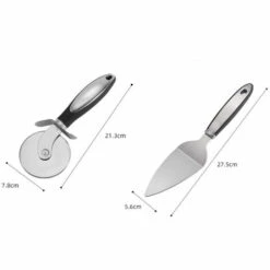 OYLDA Coupe-pizza En Acier Inoxydable, Pelle à Pizza -Four à pizza Soldes 2022 67930443 5