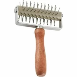 NAXUNNN Pizza Roulement à Aiguilles En Acier Inoxydable Pizza Poinçon Trou Perforateur Roue Patisserie Croûte Cookies Pain Pizza Pate Docker Poinçon Gateau Outils De Cuisson