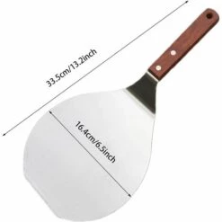 LLOVE Spatule à Pizza Ronde En Acier Inoxydable La Spatule à Gâteau En Acier Inoxydable Est Idéale Pour Soulever Et Transporter Facilement Des Gâteaux Et Des Tartes -Four à pizza Soldes 2022 68309737 2