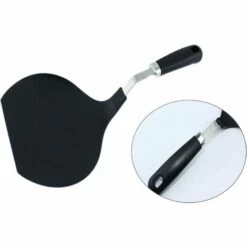 LLOVE Spatule à Pizza Grande Spatule à Crêpes Ronde Résistante à La Chaleur Spatule En Nylon Facile à Utiliser Pour Crêpes, Pizzas, Gâteaux Et Omelettes -Four à pizza Soldes 2022 68309956 4